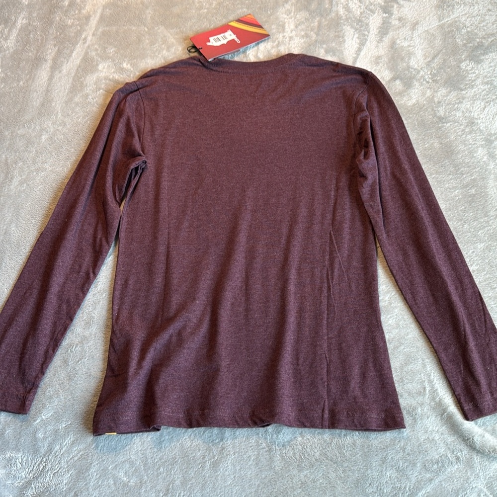 NWT Cotopaxi Do Good Organic Long Sleeve Purple T-Shirt Size XS - Picture 4 of 9